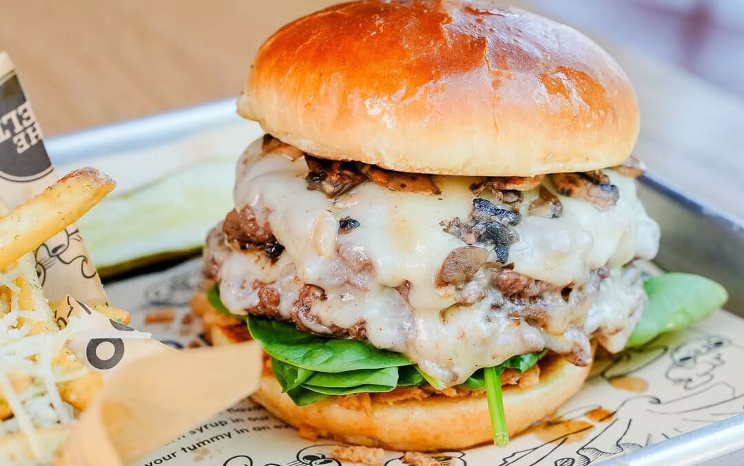 Grilled cheese sandwich from The Melt